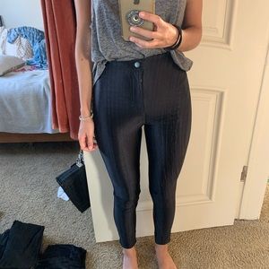 American Apparel Disco Pants/ Shiny black